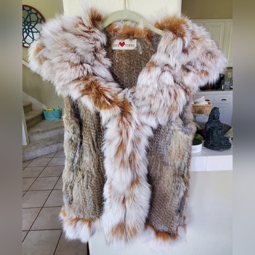 Love Token Fur Vest